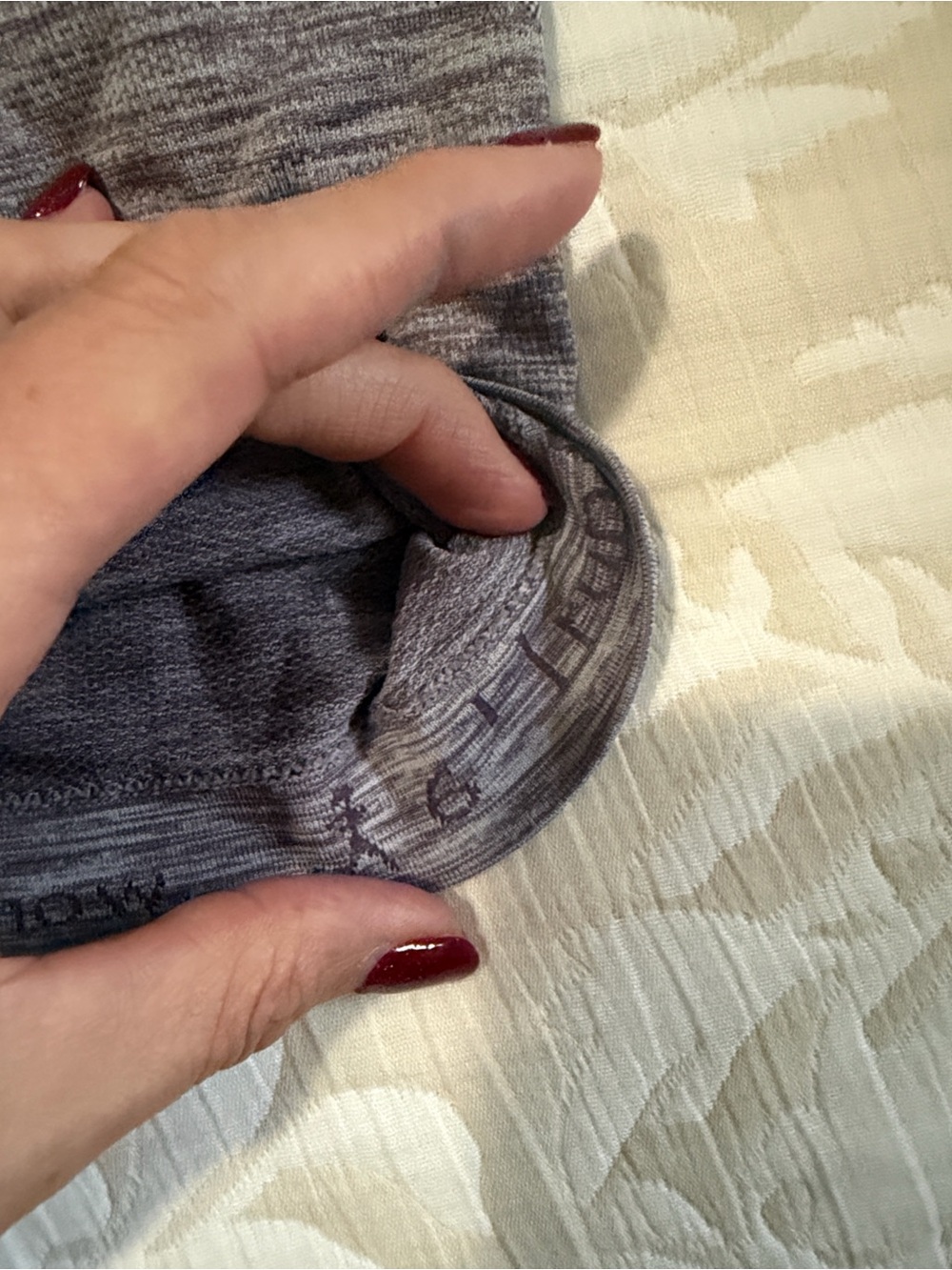 lululemon athletica Heathered Mauve Racerback Tank - Picture 3 of 3